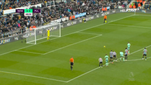 ركلة جزاء عجيبة