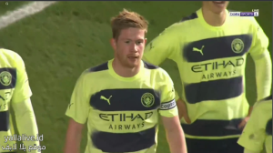 هدف دي بروين الاسطوري