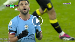 فرصة محرز السهله وردة فعل جوارديولا