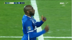 هدف الهلال امام الريال
