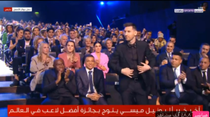 فوز ميسي بجائزة افضل لاعب في العالم