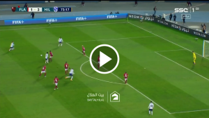 لاعبي الهلال امام فلامينجو