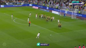 ركلة حرة رونالدو الغريبة