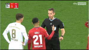 دراما تقنية الفيديو في مباراة بايرن ميونخ