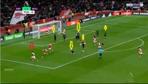 هدف الارسنال الثالث