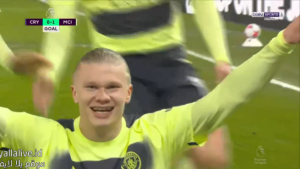 هدف هالاند هدف الفوز