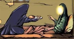 قيل أن رجلا صالحا كان على فراش المۏت/قصه كامله