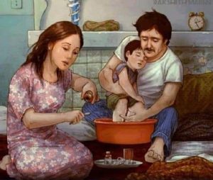 هذه زوجة تحكي قصة زوجها