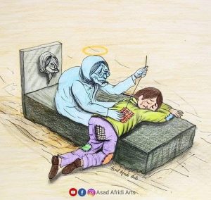 قصة دموع الطفولة