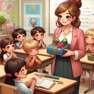 هدية المعلمة التي لم يتوقعها أحد