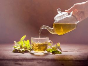 فوائد الشاى الأخضر على الريق