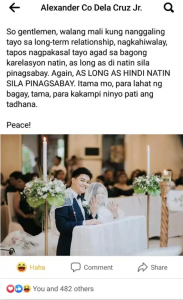 Isang Lalaki Ang Nakatanggap Ng Iba’t Ibang Komento Matapos Kumalat Ang