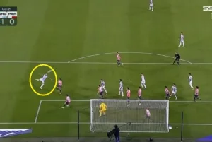 Argentina's first fantastic goal against Paraguay