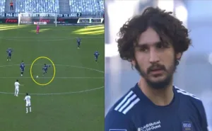 Yassin Adly's historic goal for Bordeaux