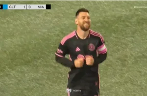 Watch the video: Messi's imaginary goal with Inter Miami against Charlotte, but the referee has another opinion