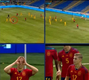 Watch the legendary Barcelona jewel goal with the Spanish national team, a goal from another world