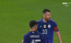 Watch Messi's legendary goal against Peru in the World Cup qualifiers a little while ago