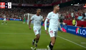 Watch the Atlas Lion, Youssef En-Nesyri, save Seville from the specter of loss at the last minute before the end of the match