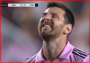 Watch because of this shot, Messi bites his fingers in remorse and may consider leaving Inter Miami
