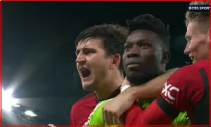 Watch Copenhagen's penalty kick in the last second of the match and goalkeeper Onana's reaction