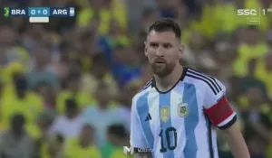 Video: The moment Messi left and the surprise that happened to the Brazilian fans