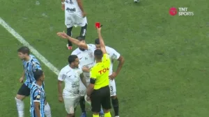 Watch: Corinthians coach assaults the VAR referee in a crazy scene
