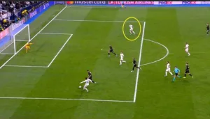 Watch: A great shot of Bellingham with his teammate Joselu caused an earthquake of applause in the match stadium