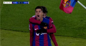 Watch: Cancelo manipulates the Porto defender, knocks him to the ground, and scores a fantastic goal under Pepe’s watch