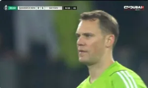 Watch a historic goal from an obscure third-tier team that eliminated Bayern Munich, with everyone astonished