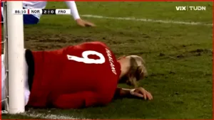 Haaland's strange injury before El Clasico against Liverpool