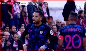Watch: A strange goal from Youssef En-Nesyri with his team, Seville, in the King’s Cup today