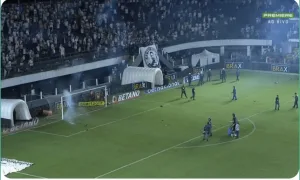 Video: The Brazilian team Santos is relegated to the second division, so watch what the fans did