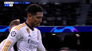 Watch: Billingham manipulates Kvara in a fairy tale shot of the English magician and the madness happens in the stands