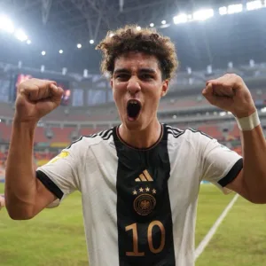 Video: Barcelona talent Noah Darwish's amazing goal in the World Cup final against France