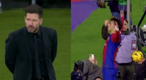 Watch: A world-class and legendary goal from Joao Felix against Atletico in the style of the legend Messi