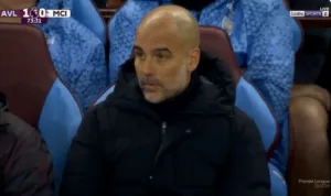 Video: Aston Villa’s fabulous winning goal against City and Guardiola’s reaction and shock
