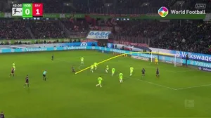 Watch: Prince Harry Kane scores a legendary and historic goal against Wolfsburg, forcing the opposing fans to celebrate the goal