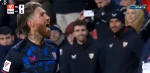 Watch Ramos's legendary goal against Granada after a Great head lift that astonished everyone