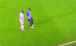 Video: A strange and weird shot between Real Madrid defender Rudiger and Alaves striker
