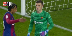 Watch: The legendary save from goalkeeper Peña, who saved Barcelona at the last minute against Atletico Madrid