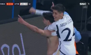 Watch: Brahim Diaz's historic decisive goal against Atletico Madrid in the last second of the match