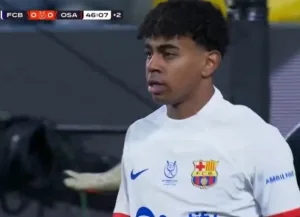 Watch Lamine Yamal's imaginary pass and the reaction of the commentator who described him as the new Messi