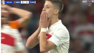 Arda Guler invents an imaginative way to execute free kicks against the Netherlands in the Euro quarter-finals